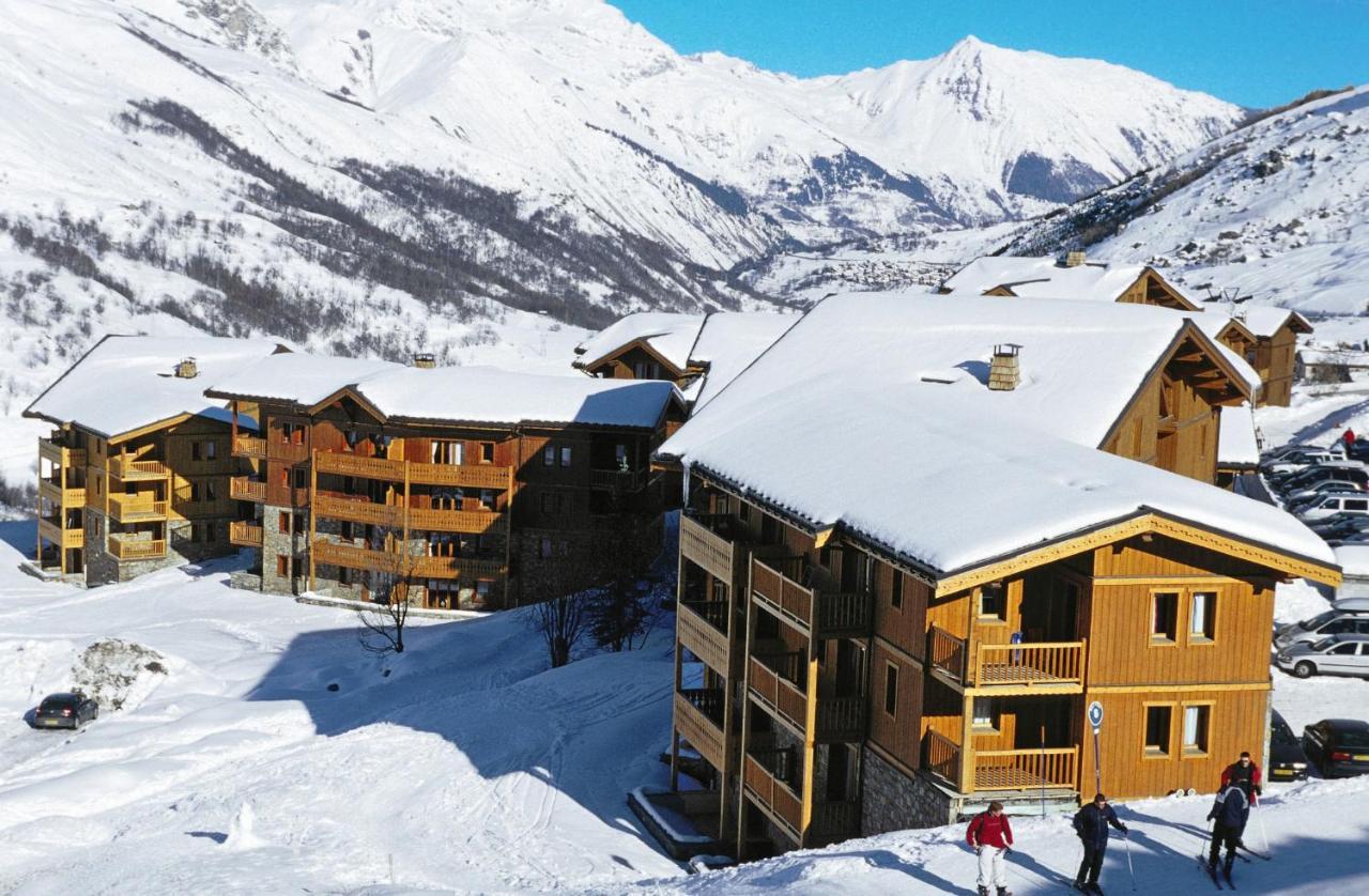 Belambra Clubs Residence Les Menuires - Le Hameau Des Airelles Сен-Мартен-дьо-Белвил Екстериор снимка