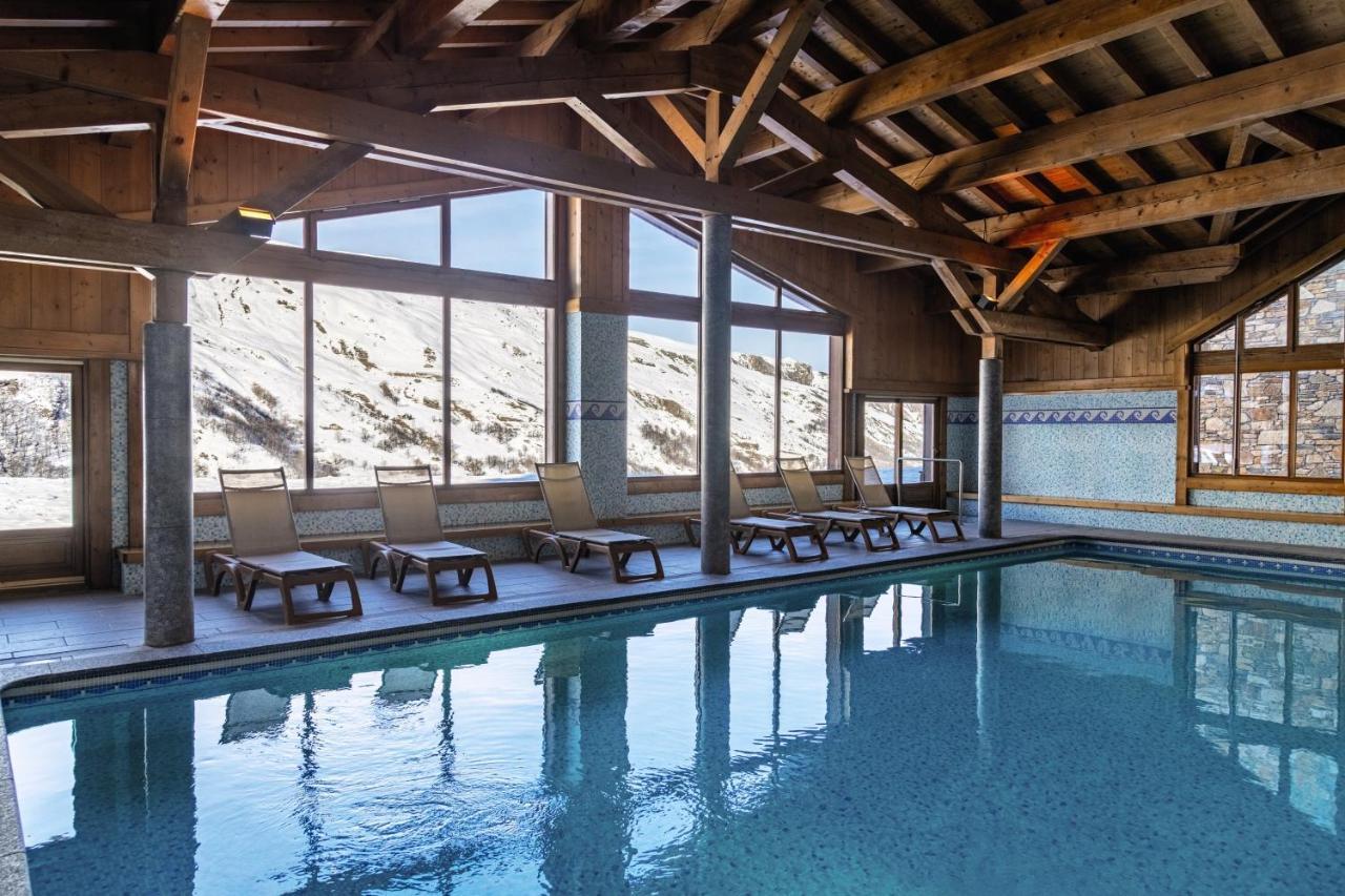 Belambra Clubs Residence Les Menuires - Le Hameau Des Airelles Сен-Мартен-дьо-Белвил Екстериор снимка