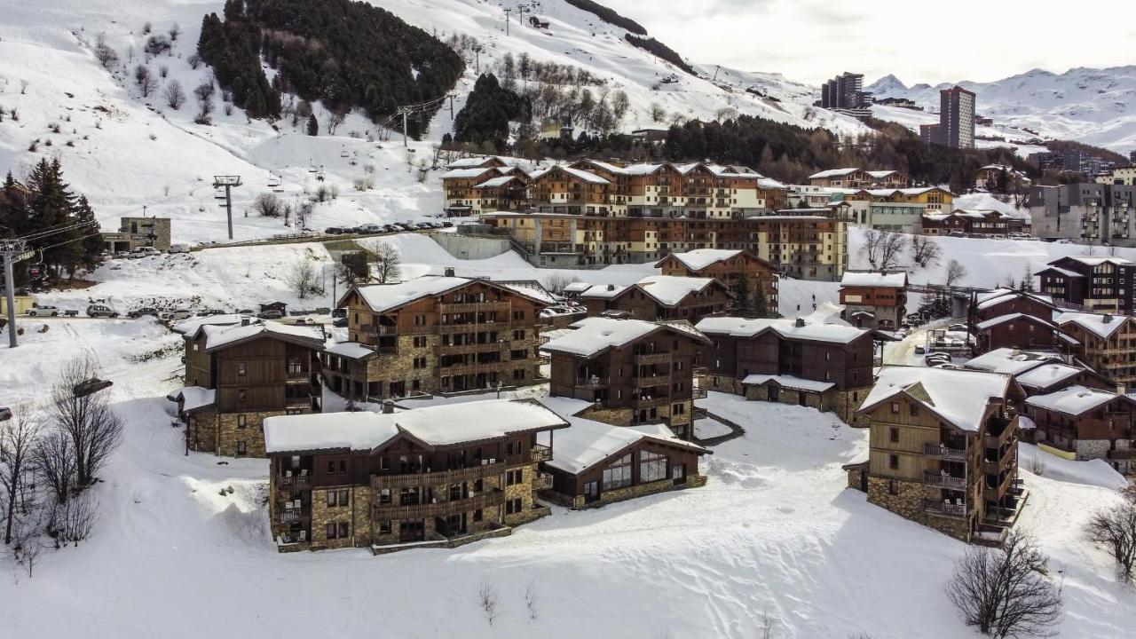 Belambra Clubs Residence Les Menuires - Le Hameau Des Airelles Сен-Мартен-дьо-Белвил Екстериор снимка