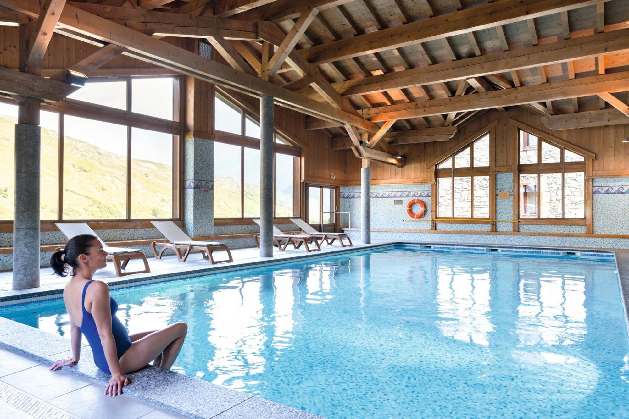 Belambra Clubs Residence Les Menuires - Le Hameau Des Airelles Сен-Мартен-дьо-Белвил Екстериор снимка