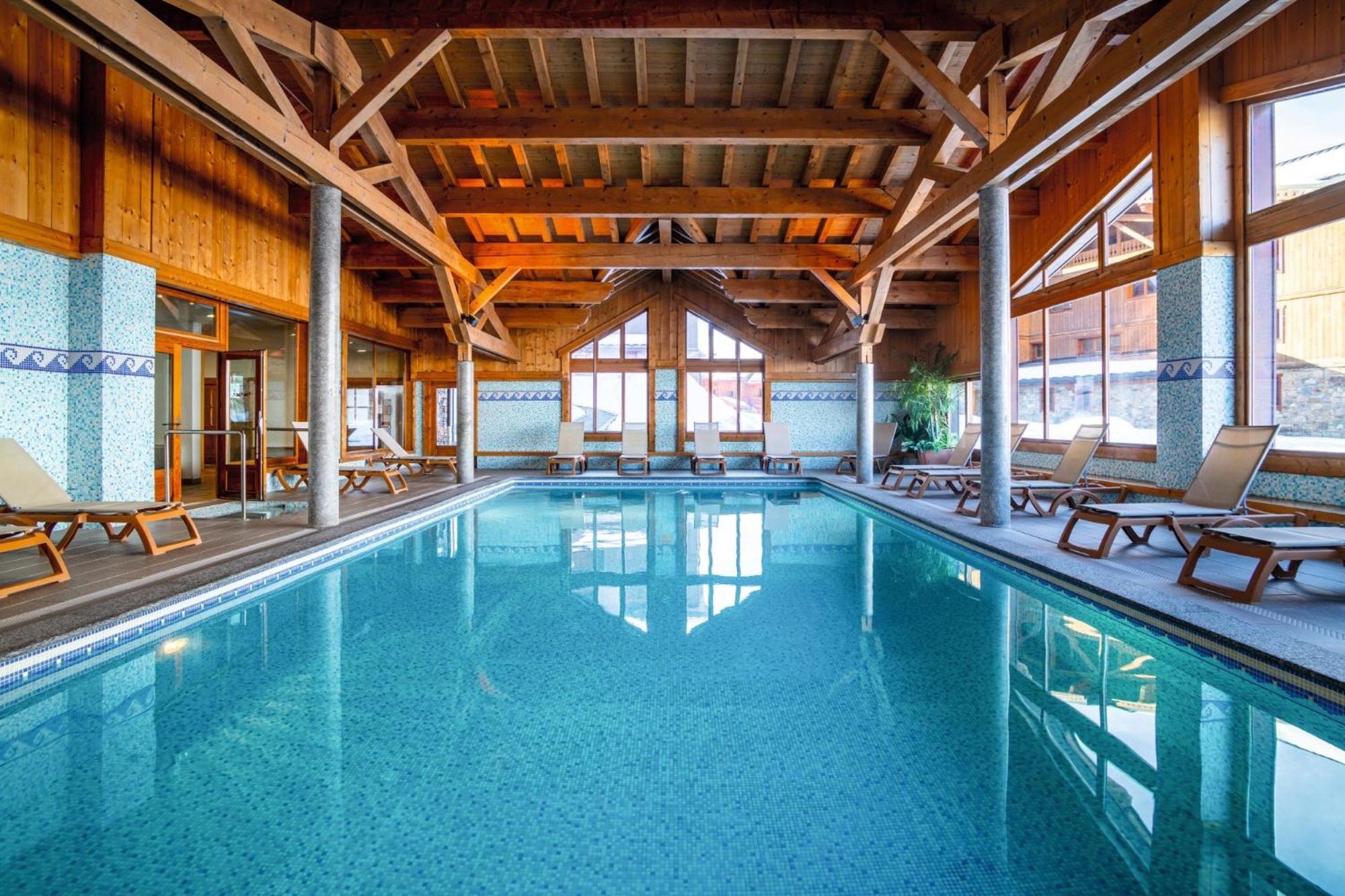 Belambra Clubs Residence Les Menuires - Le Hameau Des Airelles Сен-Мартен-дьо-Белвил Екстериор снимка