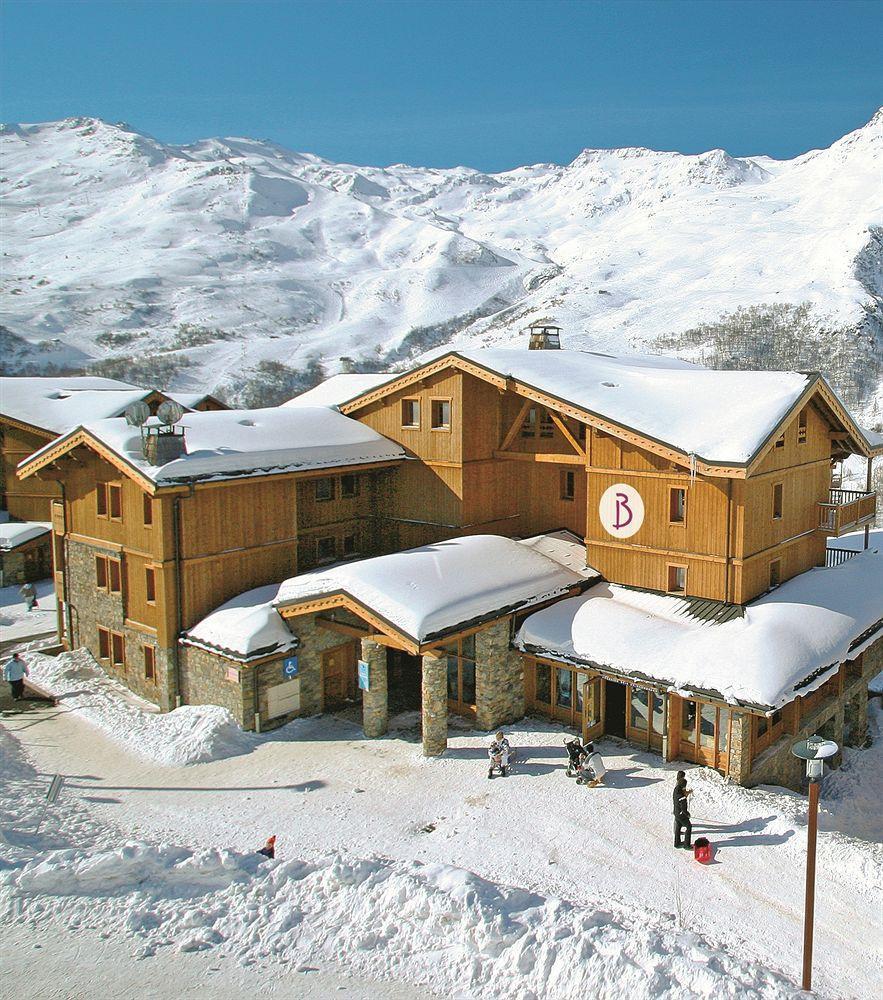 Belambra Clubs Residence Les Menuires - Le Hameau Des Airelles Сен-Мартен-дьо-Белвил Екстериор снимка