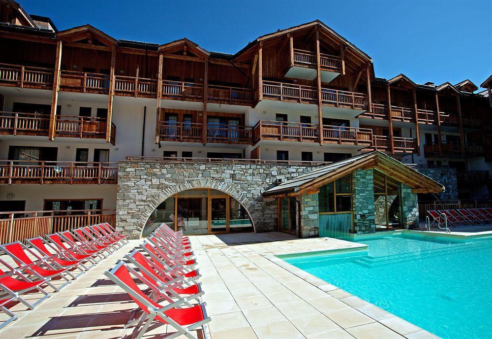 Belambra Clubs Residence Les Menuires - Le Hameau Des Airelles Сен-Мартен-дьо-Белвил Екстериор снимка