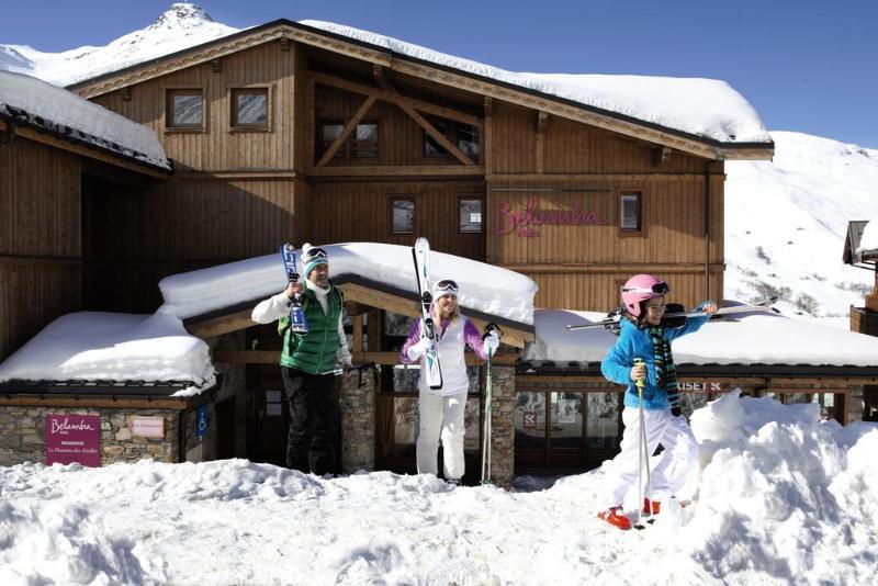 Belambra Clubs Residence Les Menuires - Le Hameau Des Airelles Сен-Мартен-дьо-Белвил Екстериор снимка